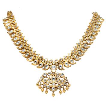 Khanam Polki Diamond Necklace