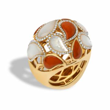 Aarre Jasper and Diamond Ring