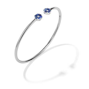 Kukinta Sapphire and Diamond Bangle