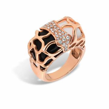 Praesidium Onyx and Diamond Ring