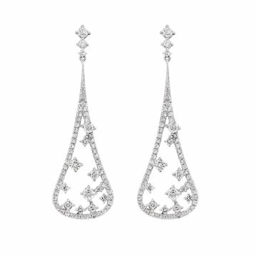 Sade Diamond Drop Earrings